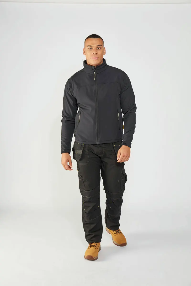 Stanley Workwear Mens Teton 2 Layer Full Zip Softshell