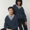 Stanley And Stella Unisex Sloaner Unisex Oversized V Neck Sweatshirt Stsu871