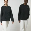 Stanley And Stella Unisex Triber Splatter Oversized Long Sleeve T Shirt STTW791