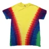 Colortone Unisex Rainbow Vee Tee