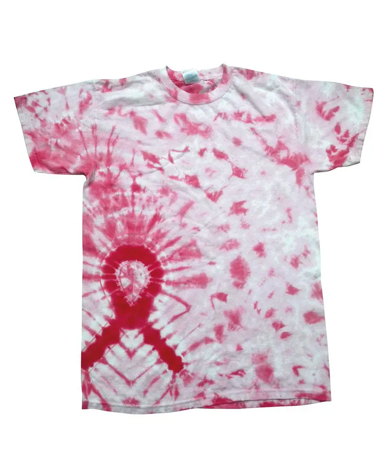 Colortone Unisex Pink Ribbon Tee