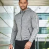 Tombo Mens Hoodie With Reflective Tape