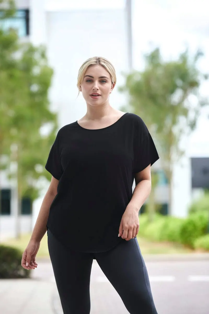 Tombo Womens Scoop Neck Tee