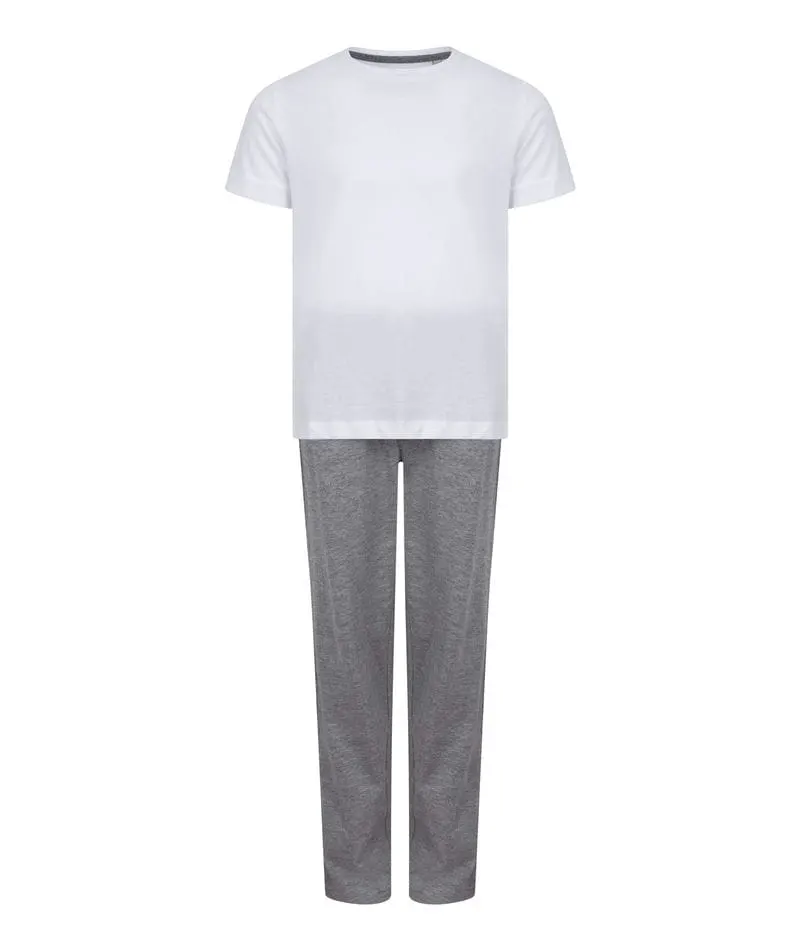 White/Heather Grey