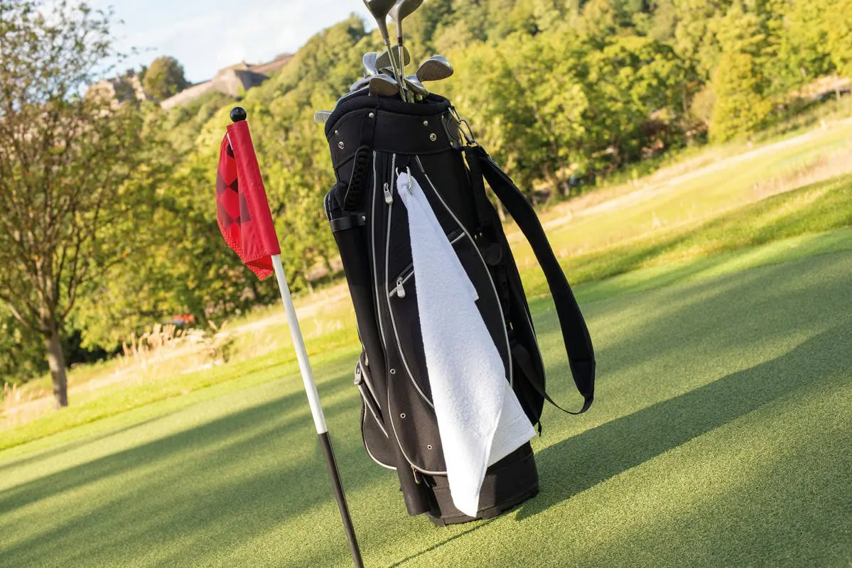 Towel City Printable Border Golf Towel