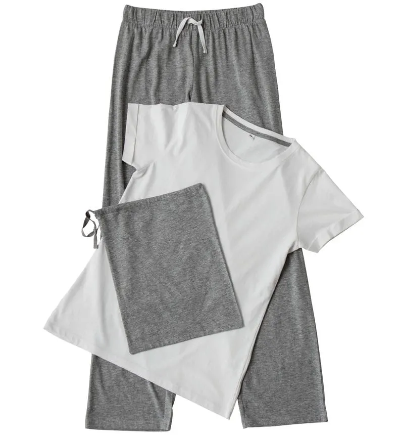 White/Heather Grey