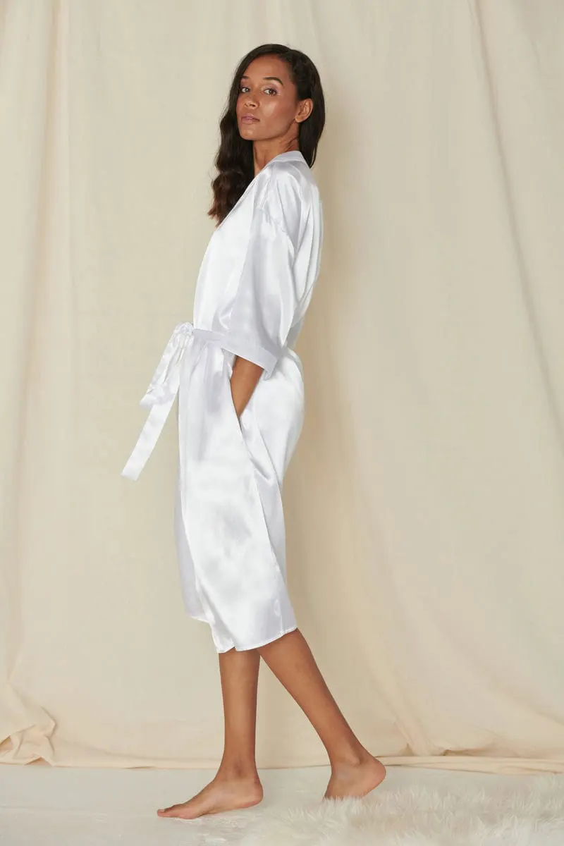 Towel City Womens Satin Robe