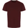 Burgundy/ Black Melange
