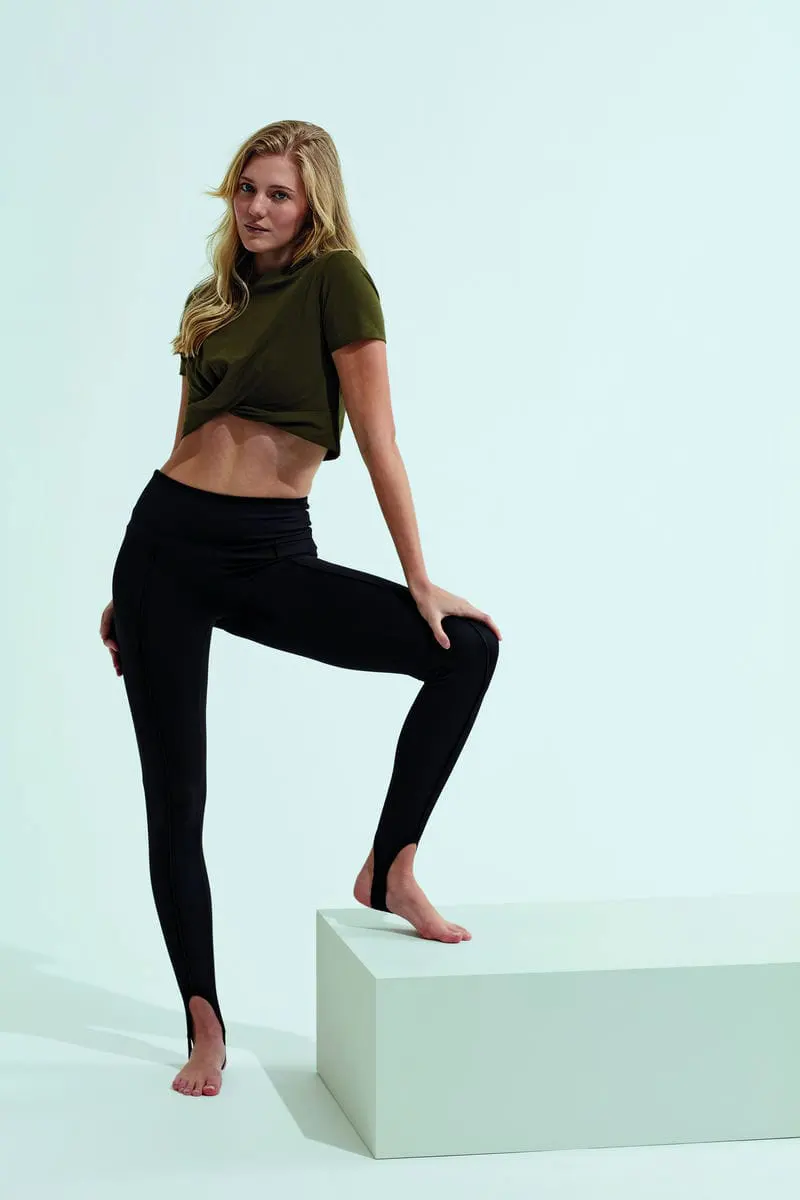Tridri Womens Recycled Fashion Stirrup Leggings
