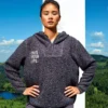 Tridri Womens Sherpa ¼ Zip Hoodie