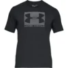 Under Armour Mens Ua Boxed Sport Style Short Sleeve In Black And Graphite