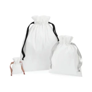 Westford Mill Cotton Gift Bag With Ribbon Drawstring