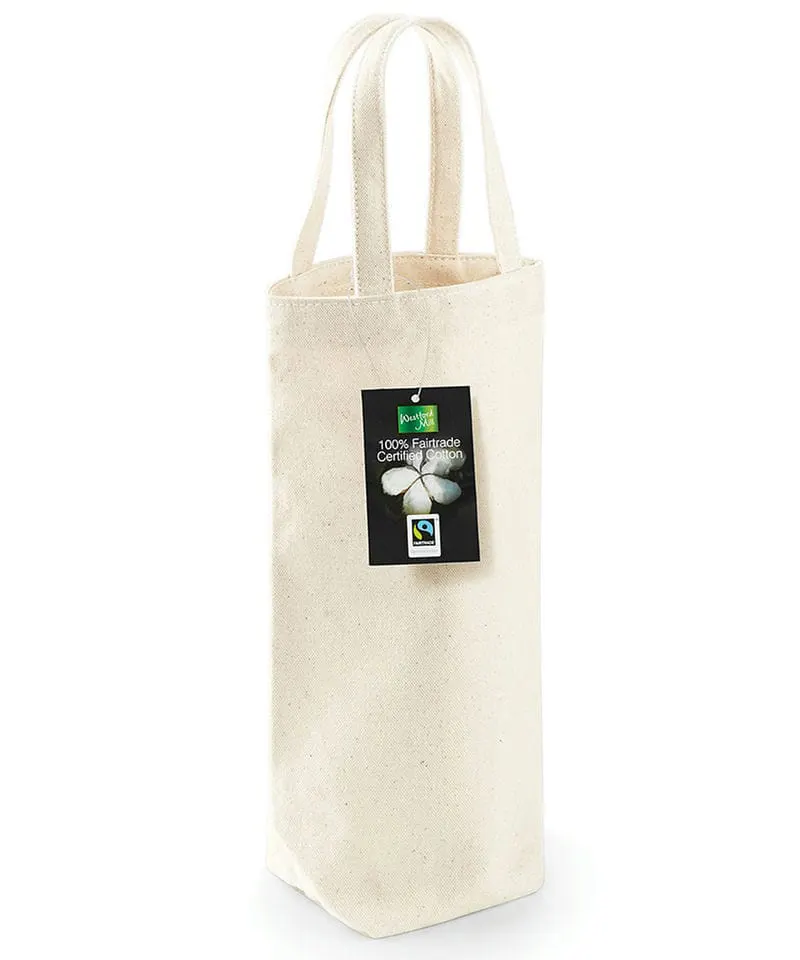 Westford Mill Fairtrade Cotton Bottle Bag
