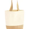 Westford Mill Jute Base Canvas Shopper
