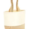 Westford Mill Jute Base Canvas Tote