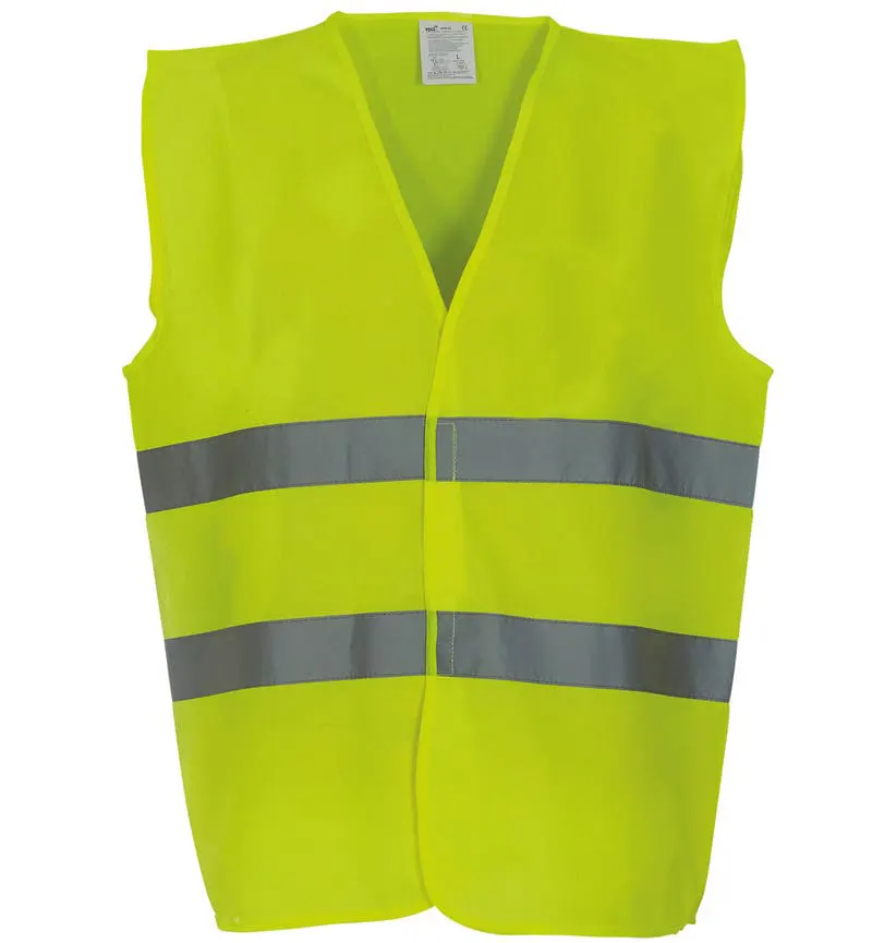 Yoko Hi Vis 2 Band Waistcoat Hvw102