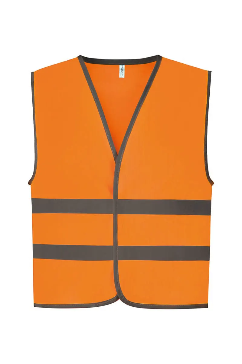 Yoko Hi Vis Reflective Border Kids Waistcoat Hvw102Ch
