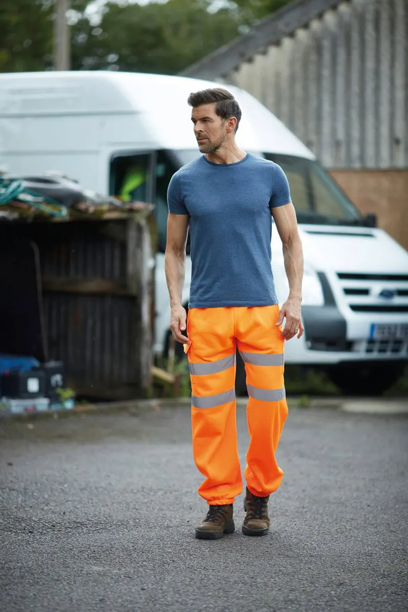 Yoko Mens Hi Vis Jogging Pants Hv016T