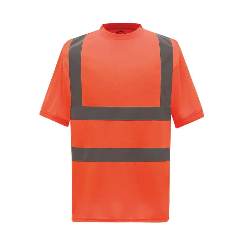Yoko Mens Hi Vis Short Sleeve T Shirt HVJ410