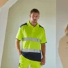 Yoko Mens Hi Vis Two Tone Polo Shirt Hvj220