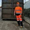 Yoko Mens Hi Vis Two Tone T Shirt HVJ400