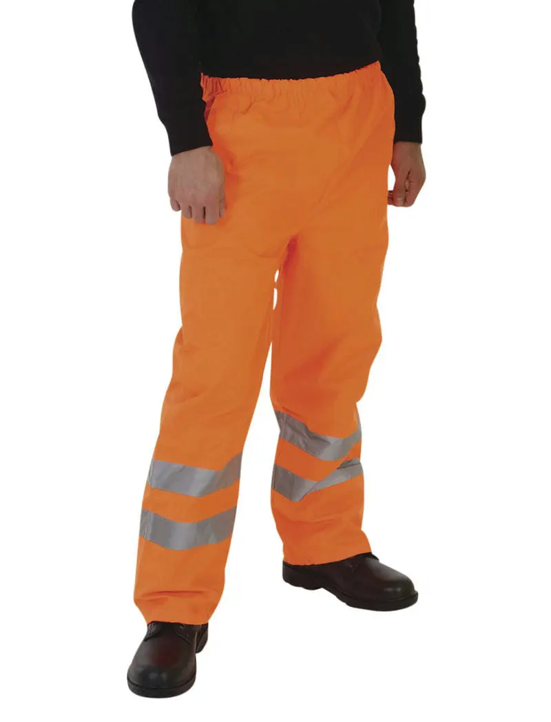 Yoko Mens Hi Vis Waterproof Overtrousers Hvs462