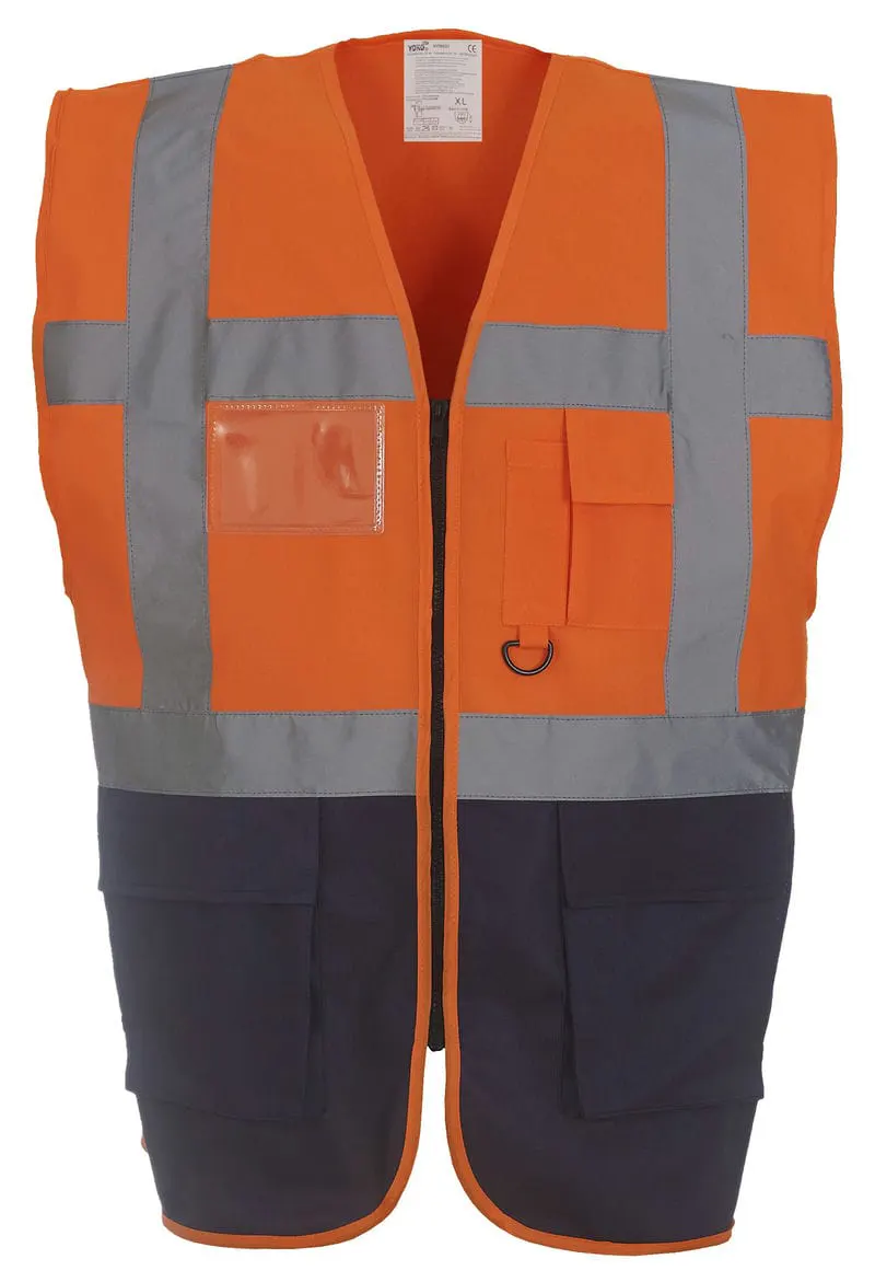 Orange/Navy