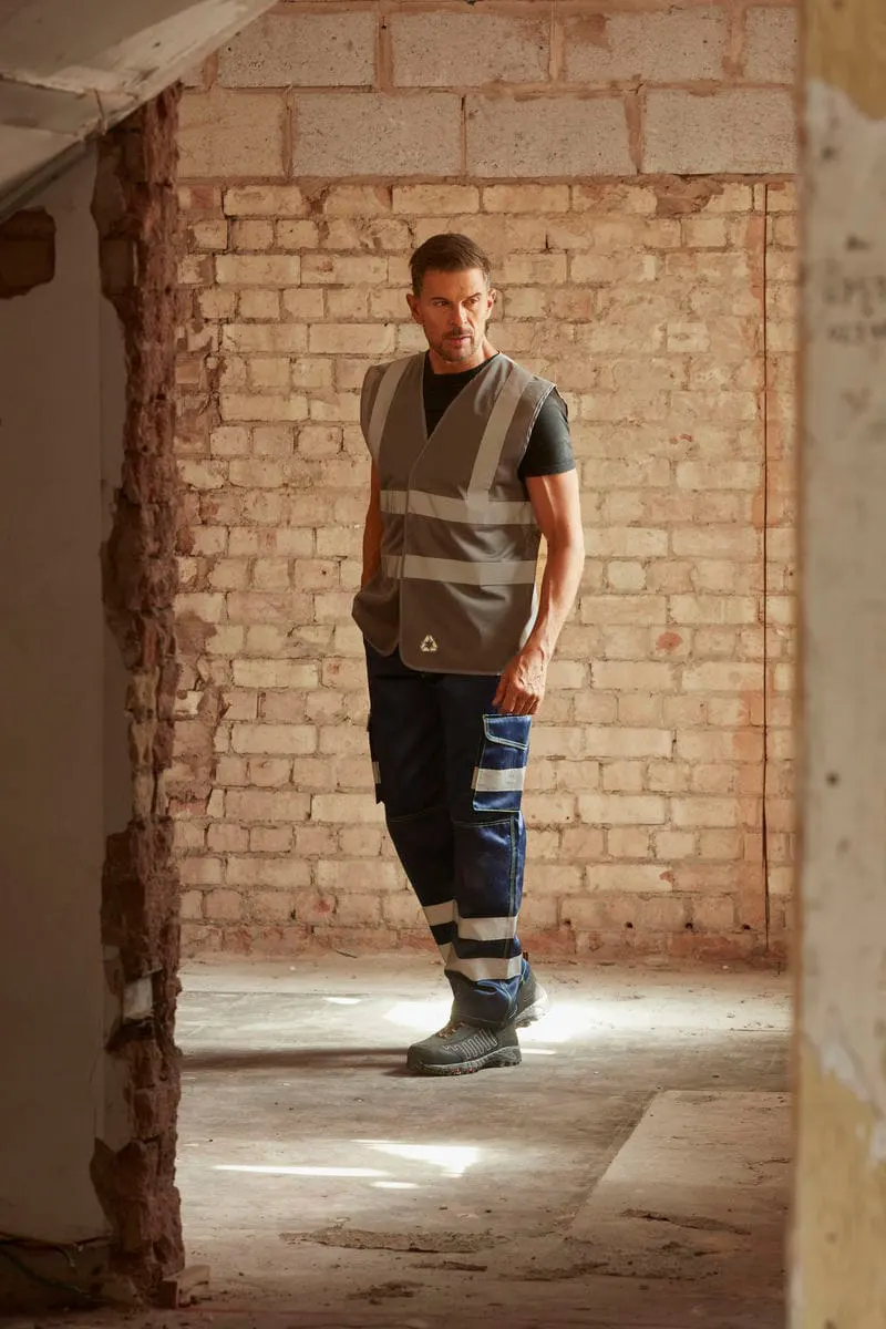 Yoko Top Cool Open Mesh 2 Band And Braces Waistcoat Hvw120