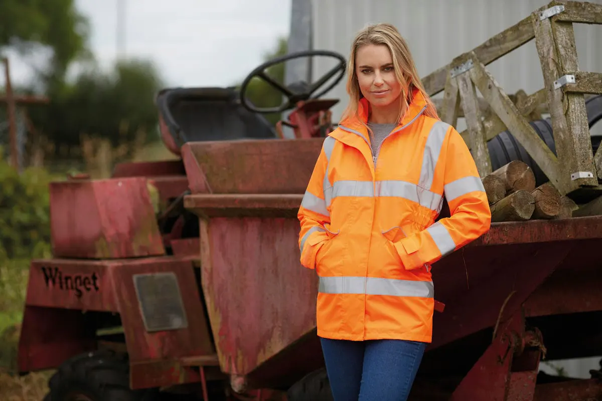 Yoko Womens Hi Vis Executive Jacket Hvp189
